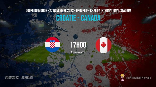 Croatie - Canada