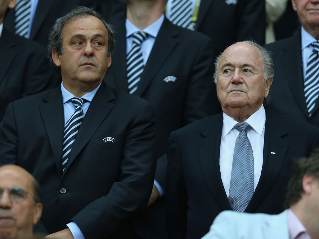 Blatter répond à Platini