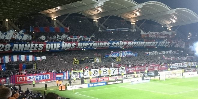 Au coeur du dernier derby à Gerland
