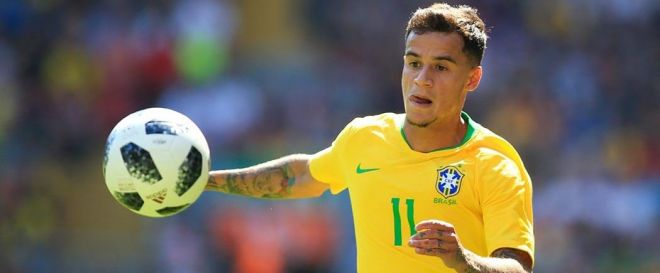 Philippe Coutinho et Neymar sauvent le Brésil 