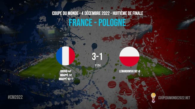 France 3-1 Pologne