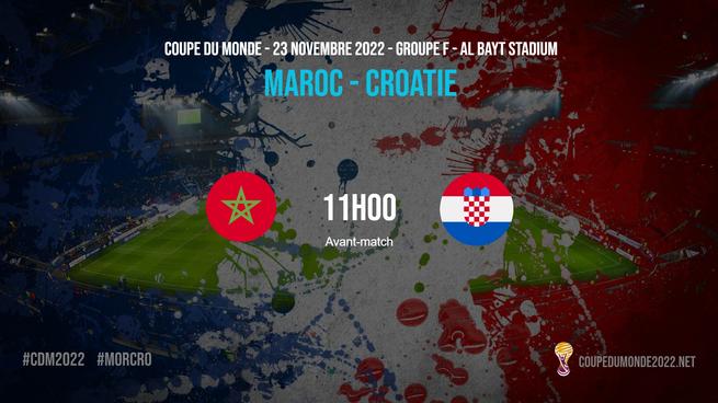 Maroc - Croatie