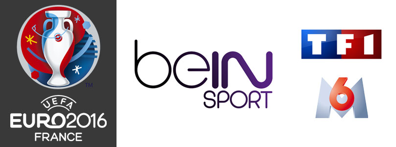 TV : l'Euro 2016 sur BeIN Sports, TF1 et M6