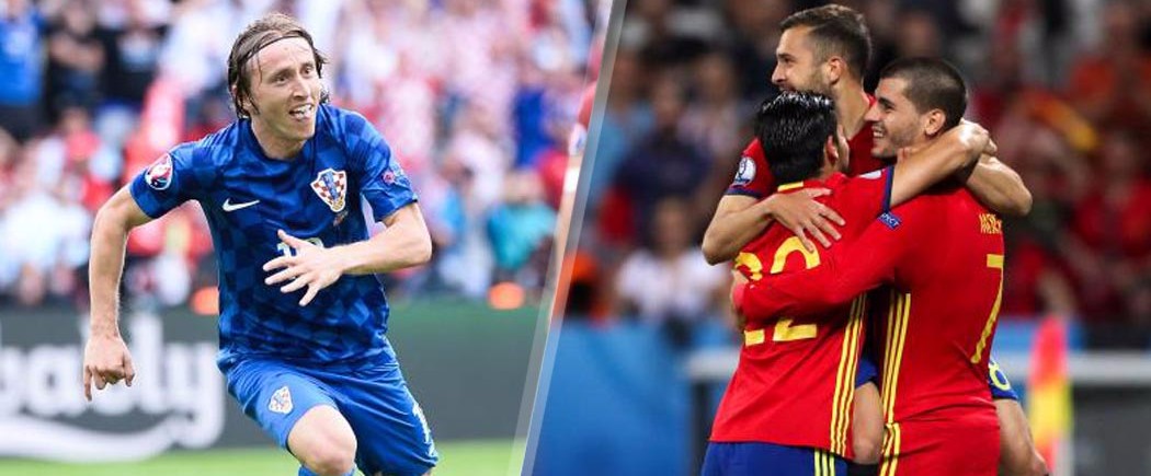 CroatieEspagne / Croatie Espagne match Euro 2016 en