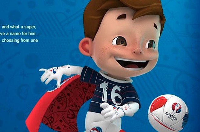 La mascotte de l'Euro 2016 présentée au stade Vélodrome