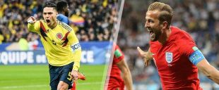 Huitièmes de finale : Colombie-Angleterre pour les nuls