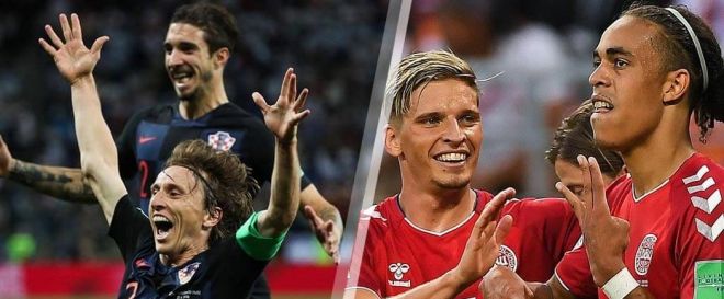 1/8èmes de finale : Croatie-Danemark pour les nuls
